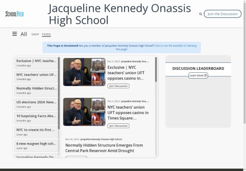 Jacqueline Kennedy Onassis High School