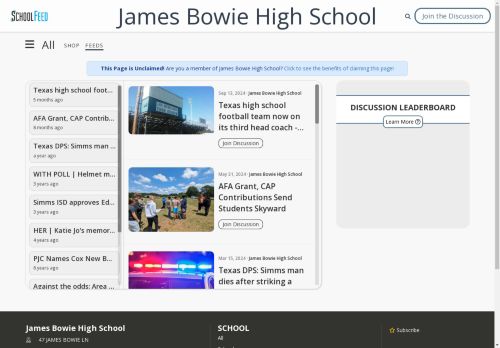 James Bowie High School
