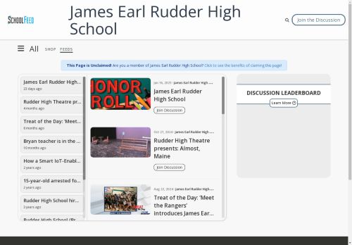 James Earl Rudder High School