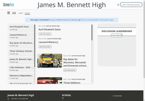 James M. Bennett High