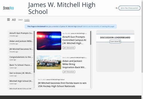 James W. Mitchell High School