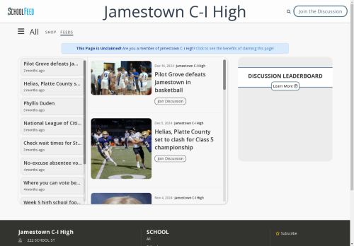 Jamestown C-I High
