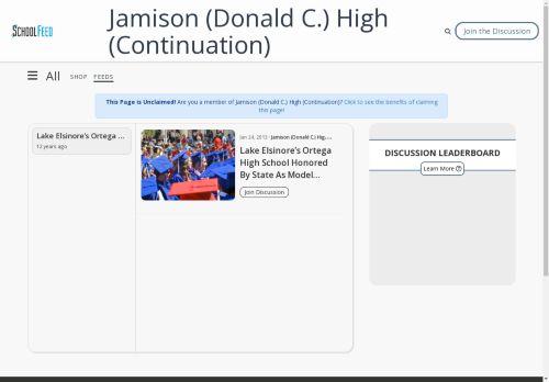 Jamison (Donald C.) High (Continuation)