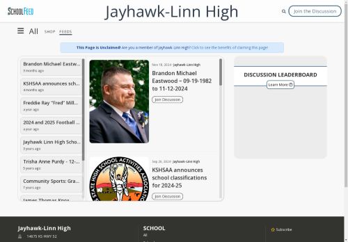 Jayhawk-Linn High