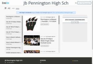 Jb Pennington High Sch