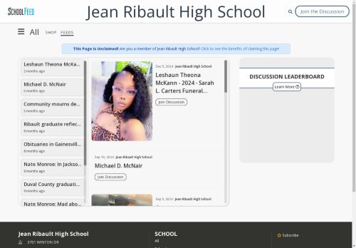 Jean Ribault High School