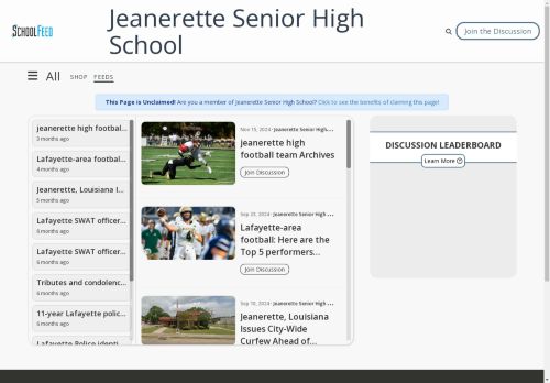 Jeanerette Senior High School