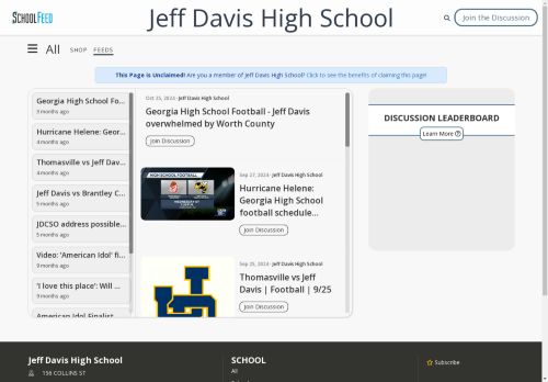Jeff Davis High School