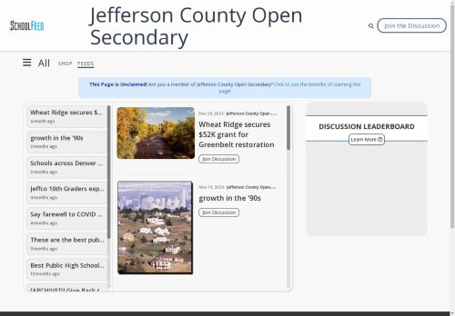 Jefferson County Open Secondary