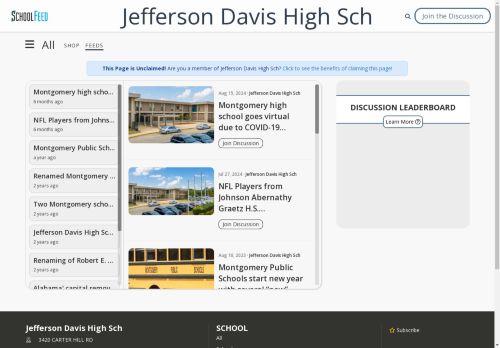 Jefferson Davis High Sch