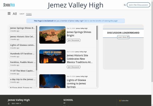 Jemez Valley High