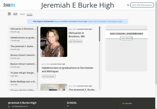 Jeremiah E Burke High