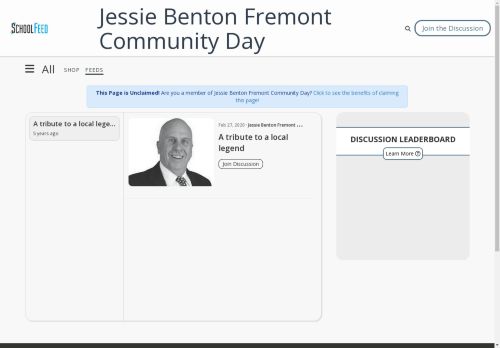 Jessie Benton Fremont Community Day