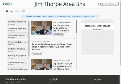 Jim Thorpe Area Shs