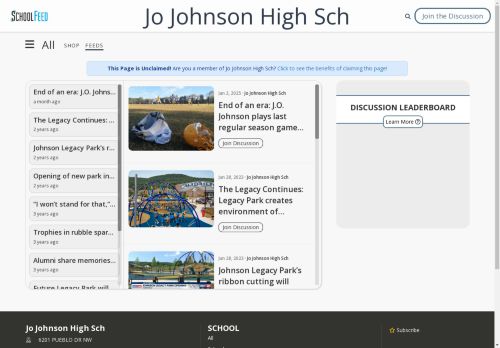Jo Johnson High Sch