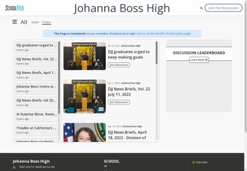Johanna Boss High