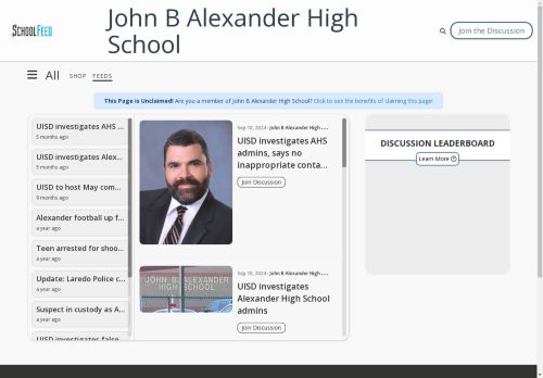 John B Alexander High School