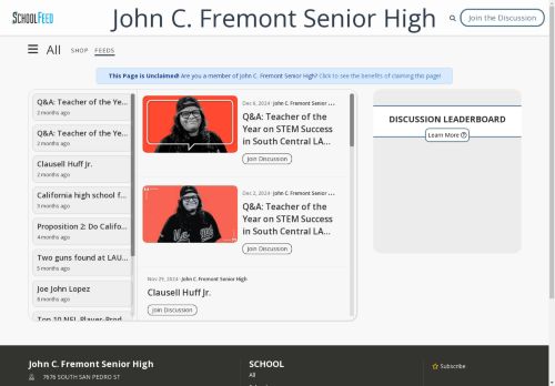 John C. Fremont Senior High