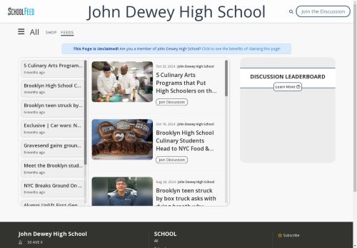 John Dewey High School