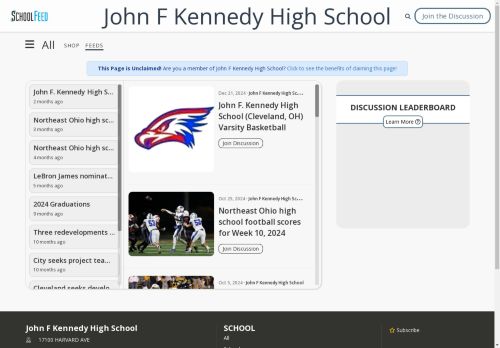 John F Kennedy High School