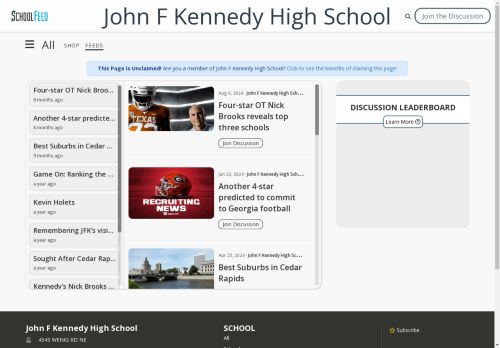 John F Kennedy High School