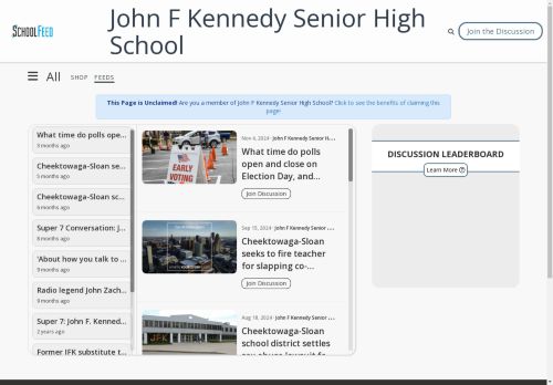John F Kennedy Senior High School
