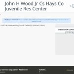 John H Wood Jr Cs Hays Co Juvenile Res Center