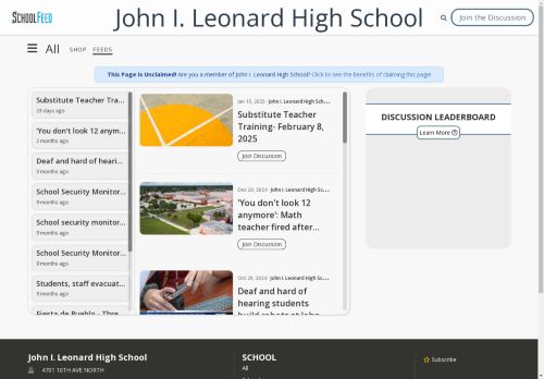 John I. Leonard High School