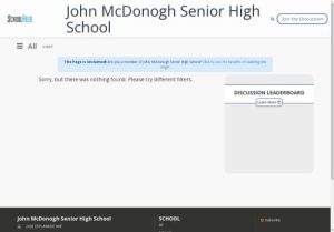 John McDonogh Senior High School