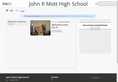 John R Mott High School