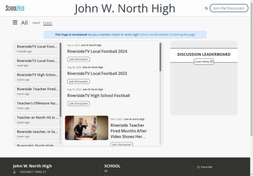 John W. North High