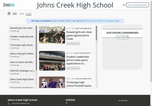 Johns Creek High School