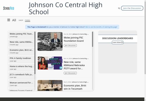 Johnson Co Central High School
