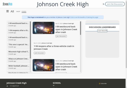 Johnson Creek High