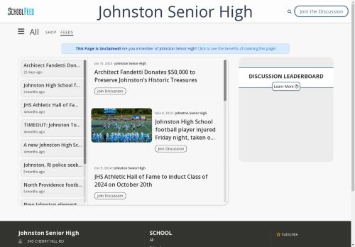 Johnston Senior High