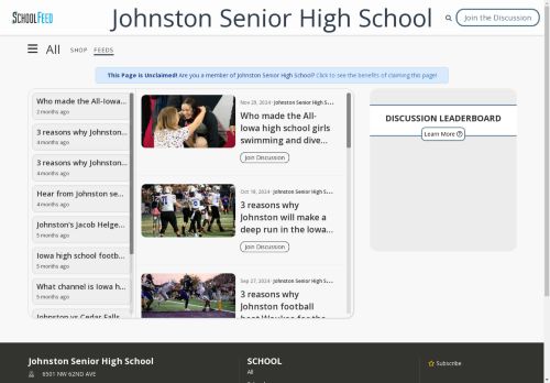 Johnston Senior High School