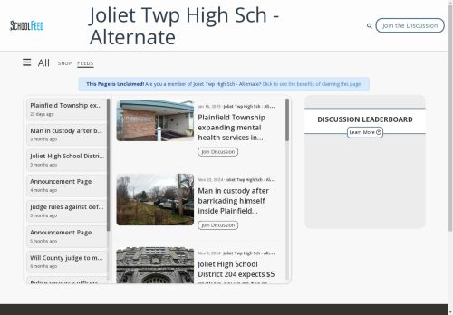 Joliet Twp High Sch - Alternate