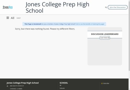 Jones College Prep High School