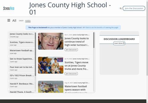 Jones County High School - 01