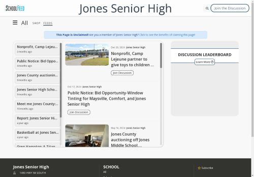 Jones Senior High