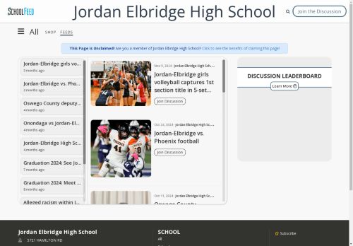 Jordan Elbridge High School