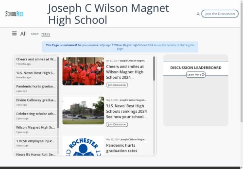 Joseph C Wilson Magnet High School