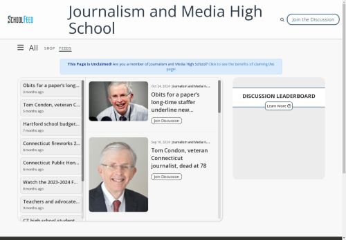 Journalism and Media High School