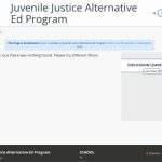 Juvenile Justice Alternative Ed Program