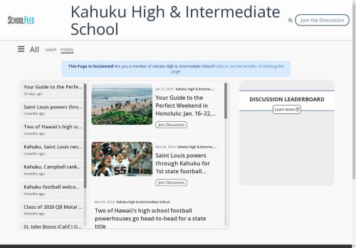 Kahuku High & Intermediate School