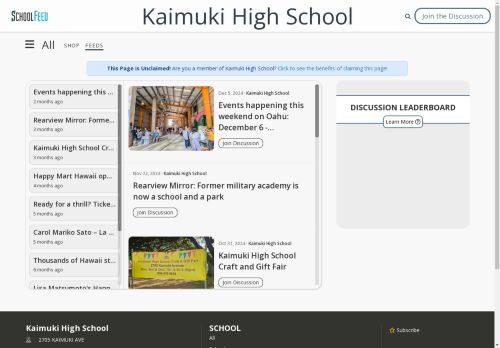 Kaimuki High School