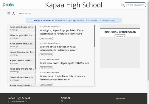 Kapaa High School