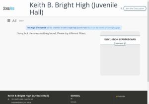 Keith B. Bright High (Juvenile Hall)
