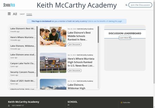 Keith McCarthy Academy