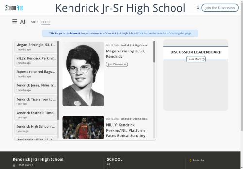 Kendrick Jr-Sr High School